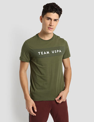 U S Polo Assn Digital Logo Performance T-Shirt