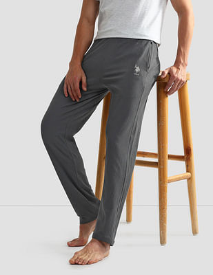 U S Polo Assn All Over Check OELP4 Lounge Track Pants - Pack Of 1