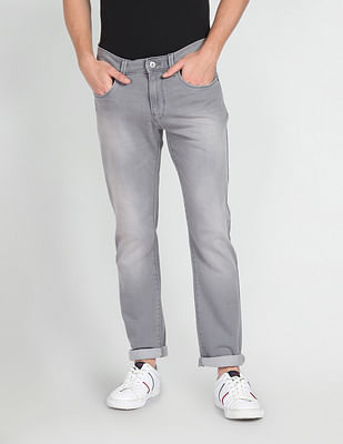 U S Polo Assn Denim Co Brandon Slim Tapered Fit Grey Jeans