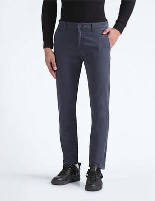 Flying Machine Slim Fit Twill Trousers