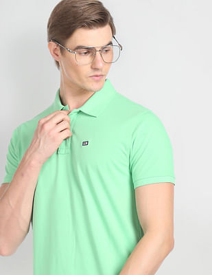 Arrow Sport Solid Pique Polo Shirt