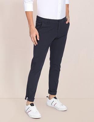 U S Polo Assn Mid Rise Twill Chinos