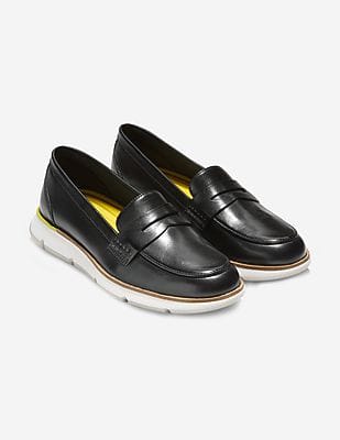 Buy Cole Haan Women Black Sulphur Spring 4. ZERØGRAND Loafer
