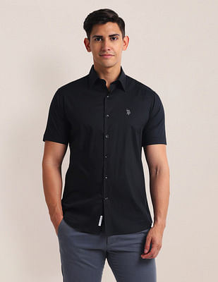 U S Polo Assn Tailored Fit Sateen Shirt