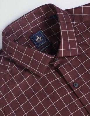 Buy Arrow Windowpane Check Dobby Shirt - NNNOW.com Buy Arrow Windowpane Check Dobby Shirt - NNNOW.com