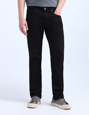 Flying Machine Mid Rise Slim Straight Fit Jeans