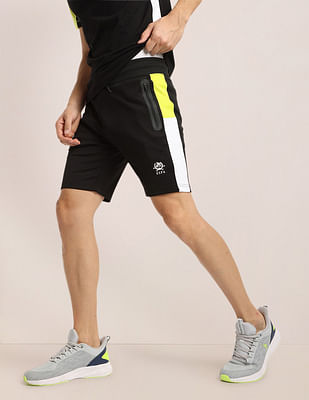 U S Polo Assn Colour Block Active Shorts