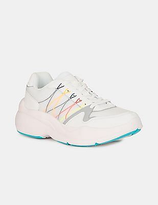 flying machine white shoes
