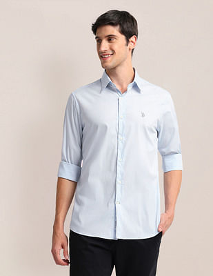 U S Polo Assn Tailored Fit Check Shirt