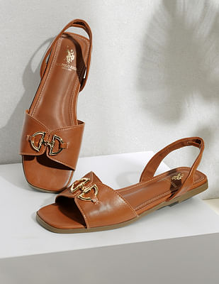 Buy U.S. Polo Assn. Women Vamp Strap Chiara Sandals - NNNOW.com