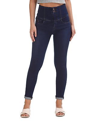 flying machine high waist jeans