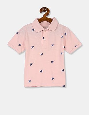 light pink boys shirt