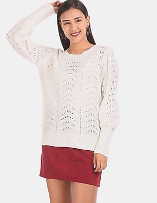 gap pointelle sweater