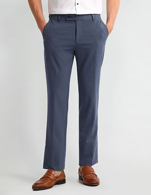 Arrow Mid Rise Tapered Fit Trousers