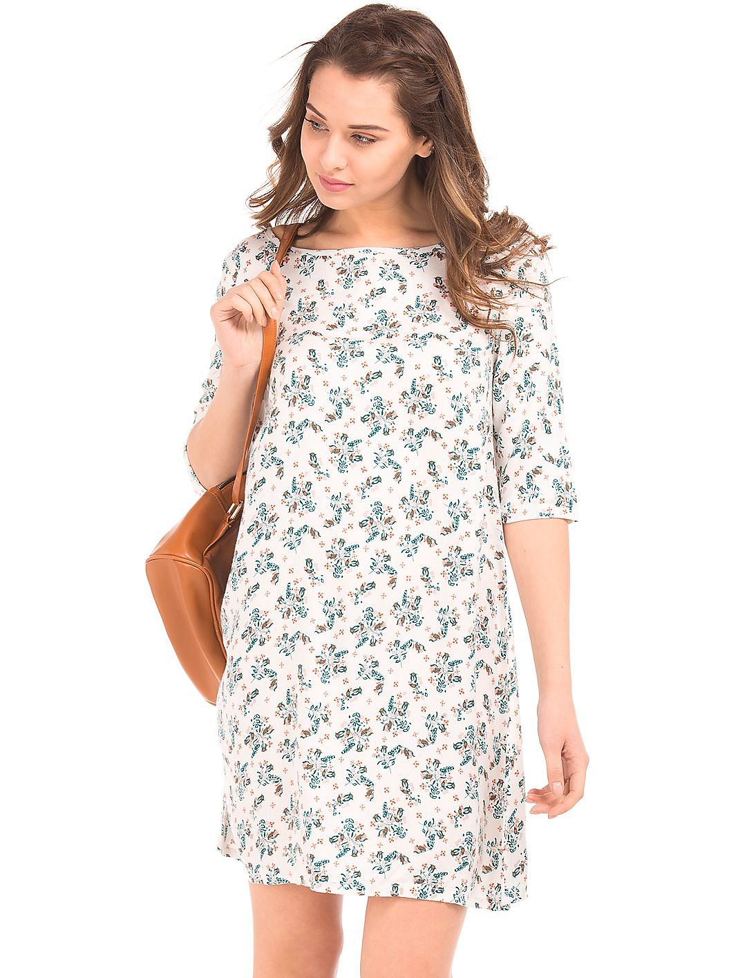 viscose shift dress
