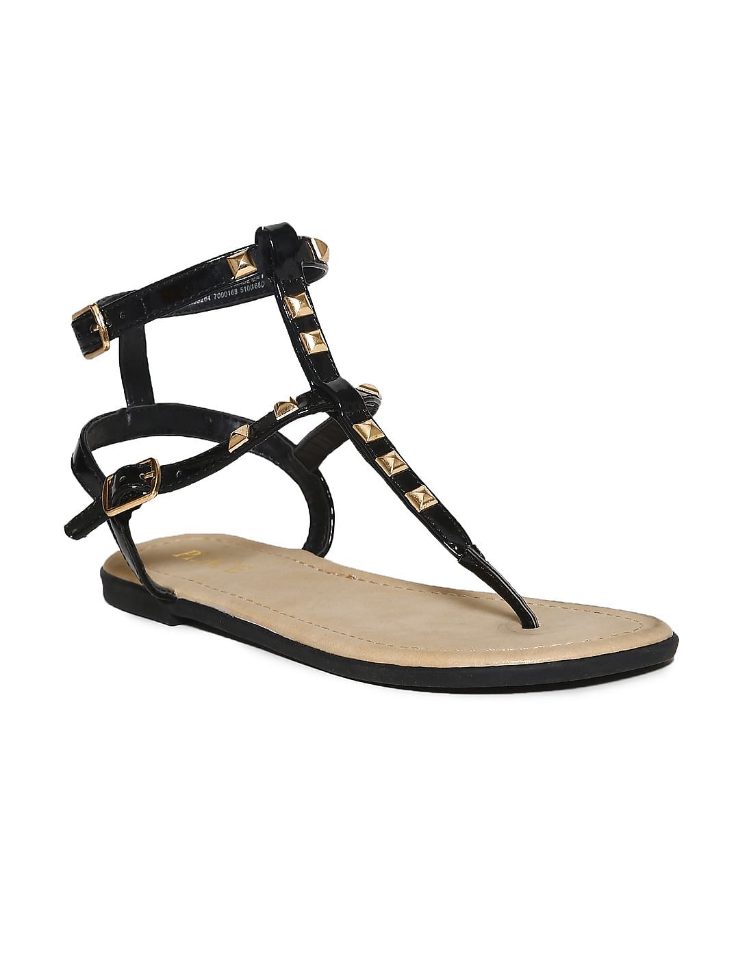 Buy The Children's Place Girls Girls Black Studded Zahara Sandal ...