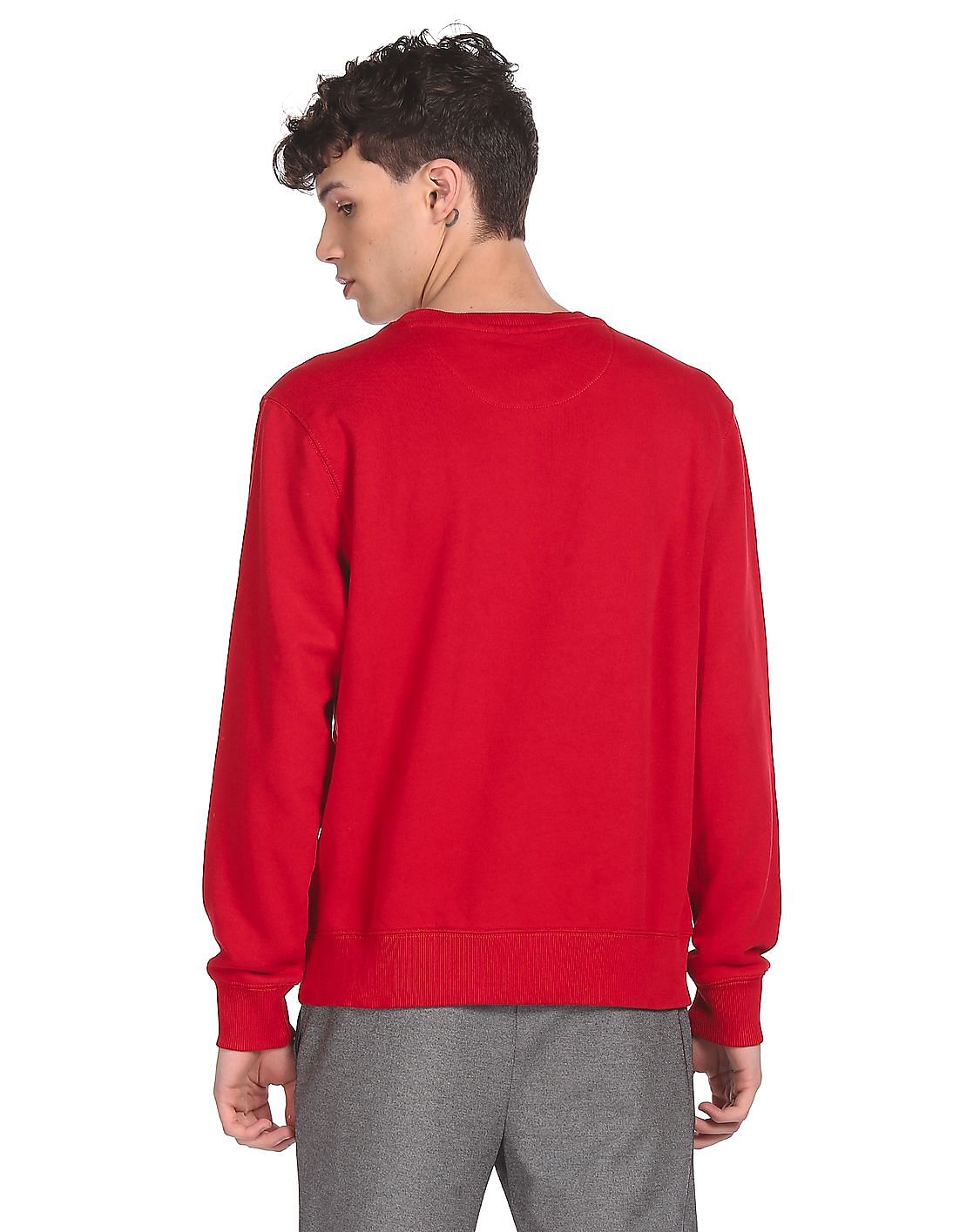 Camiseta U.S. Polo Assn Masculina Crewneck Classic Red Icon Preta