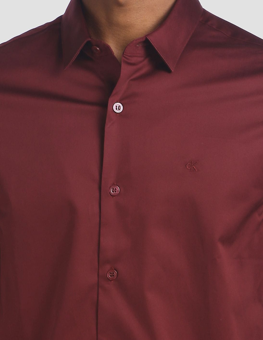 calvin klein burgundy slim fit dress shirt Calvin Klein Men's Slim-Fit Stretch Burgundy Suit Jacket 42S Sport Coat Red main image 1