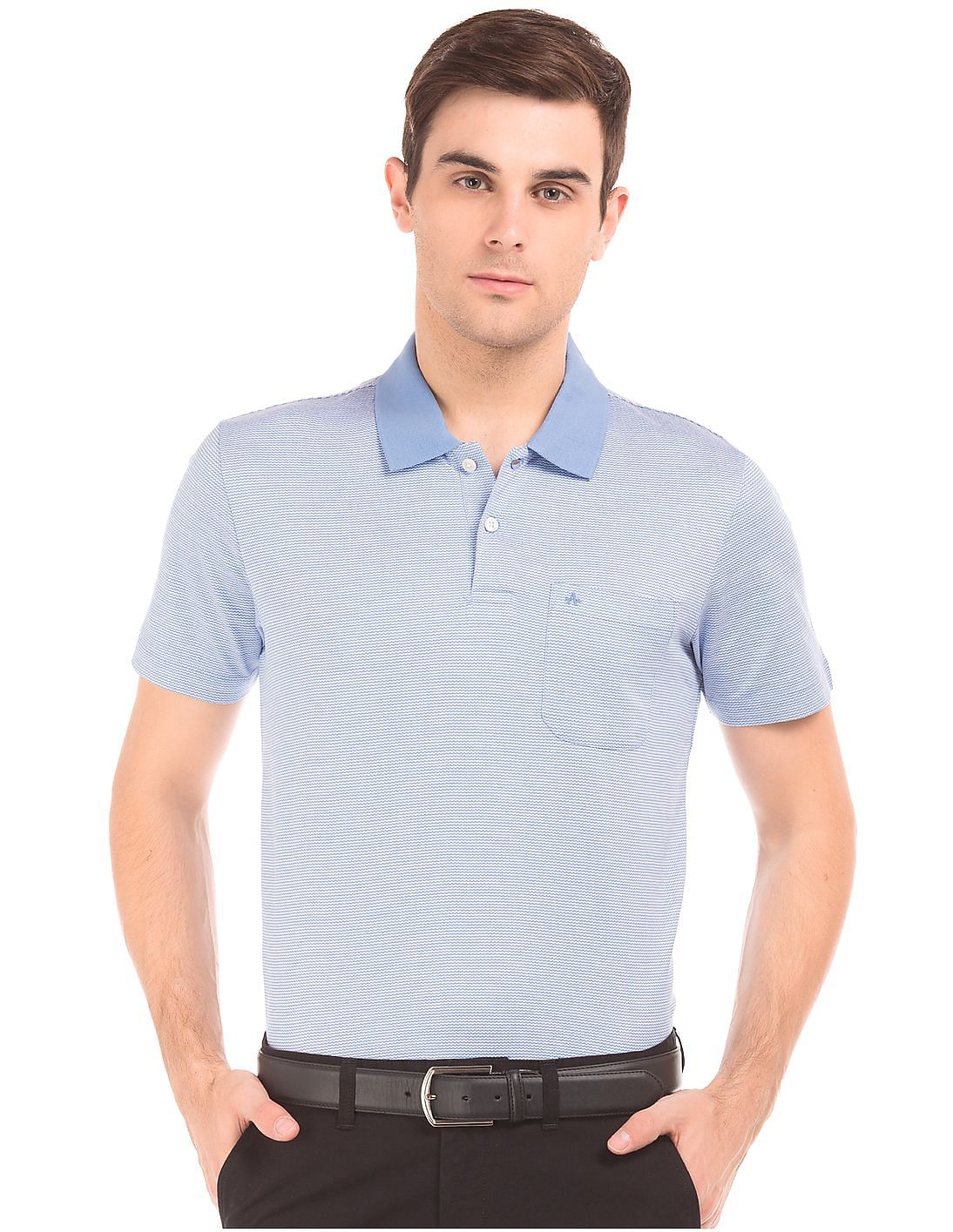 Buy Arrow Chest Pocket Regular Fit Polo Shirt - NNNOW.com