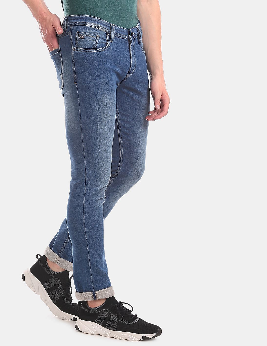 stretchable jeans for men online