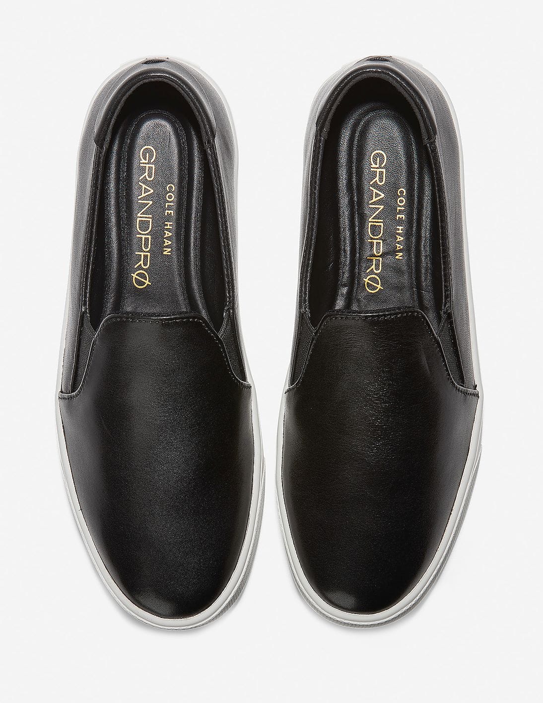 Buy Cole Haan Black GrandPrø Spectator Slip On Shoes - NNNOW.com