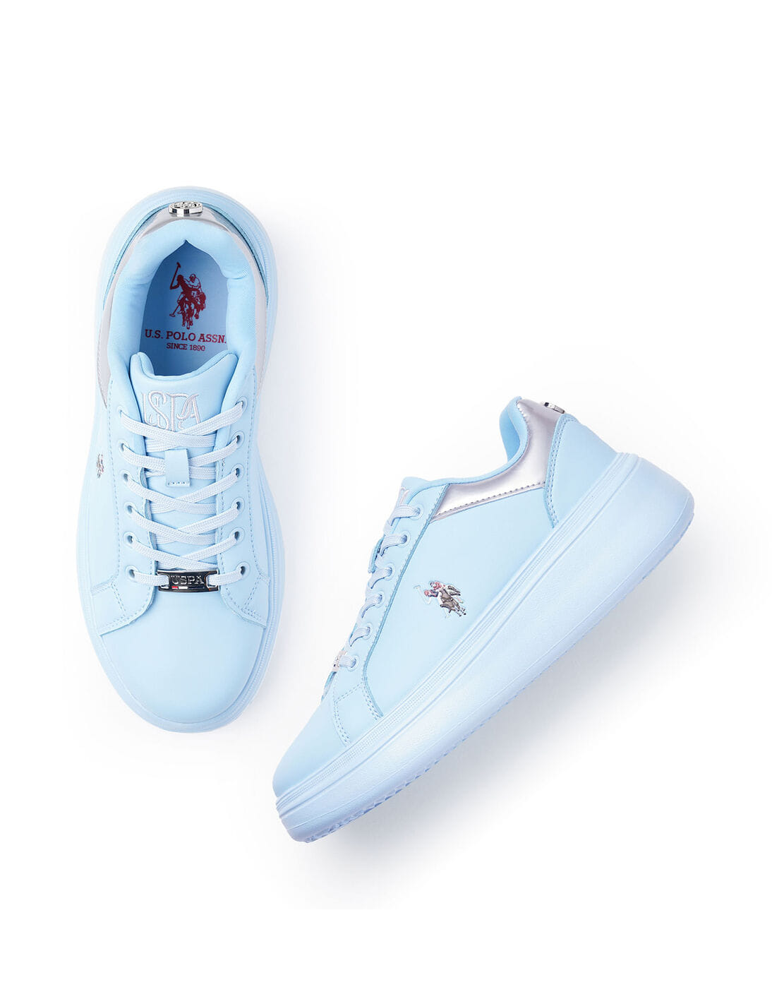 Buy U.S. Polo Assn. Women Metallic Logo Elsie 2.0 Sneakers - NNNOW.com