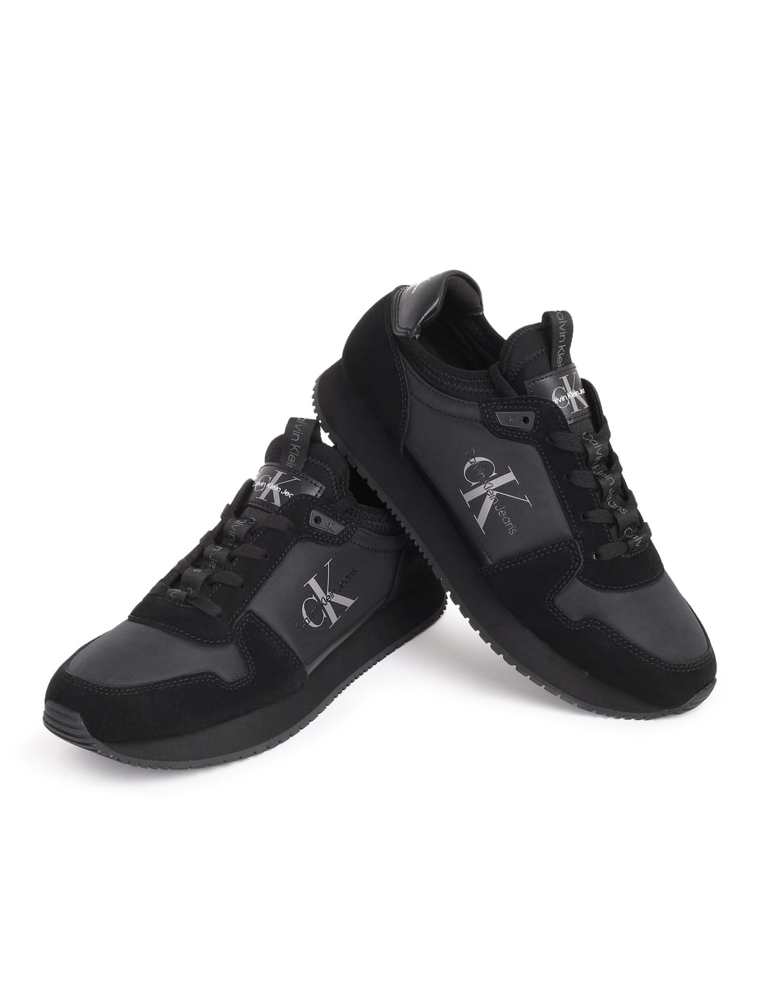 Buy Calvin Klein Runner Sock Lace Up Shoes - NNNOW.com display picture 1