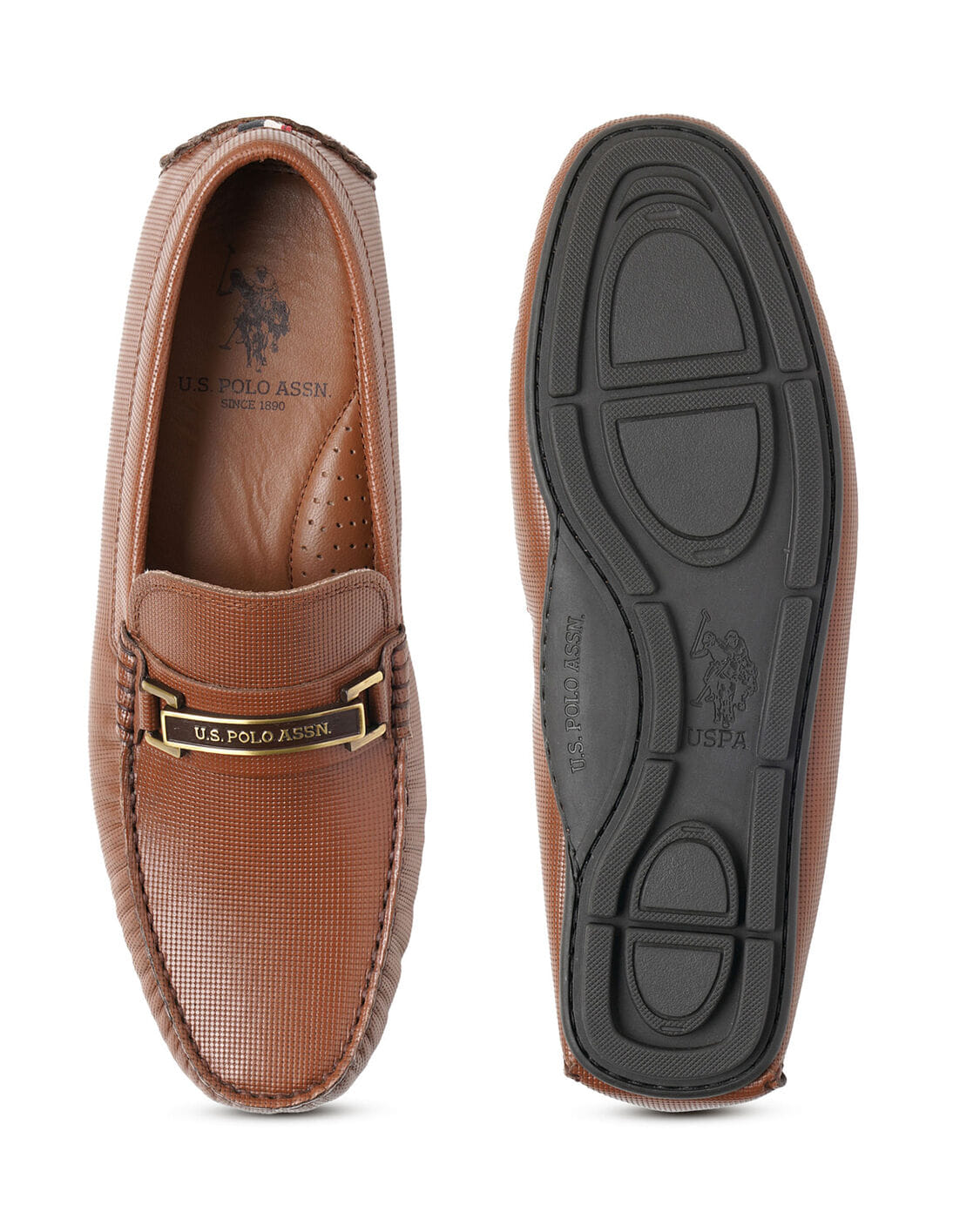 Buy Polo Men Leather Pawnee Loafers