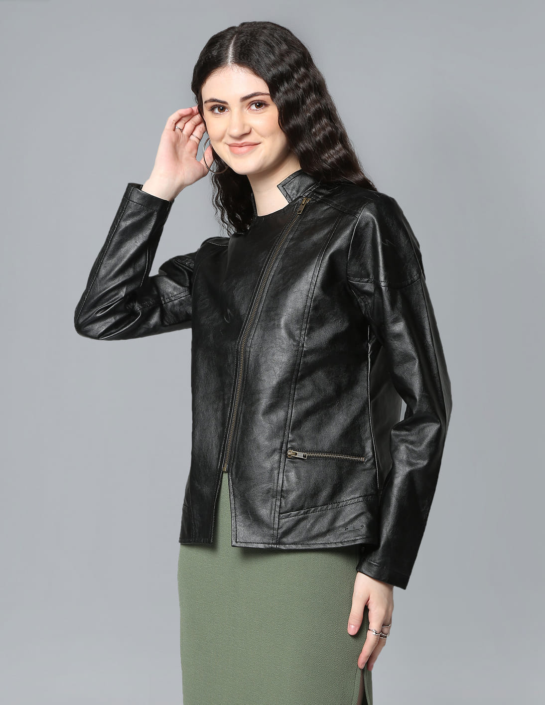 ジャケット・アウター 25AW / SHFFP LEATHER STAND COLLAR JACKET 25AW / SHFFP LEATHER STAND COLLAR JACKET 25AW ⁄ SHFFP LEATHER