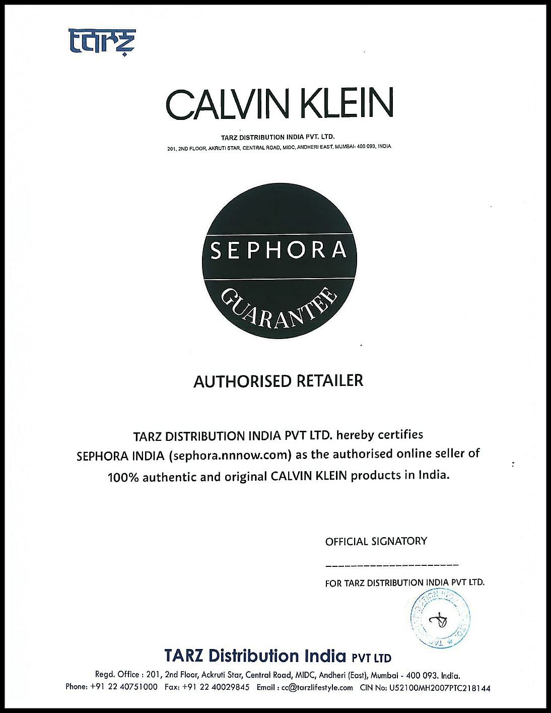 Sephora calvin klein discount beauty