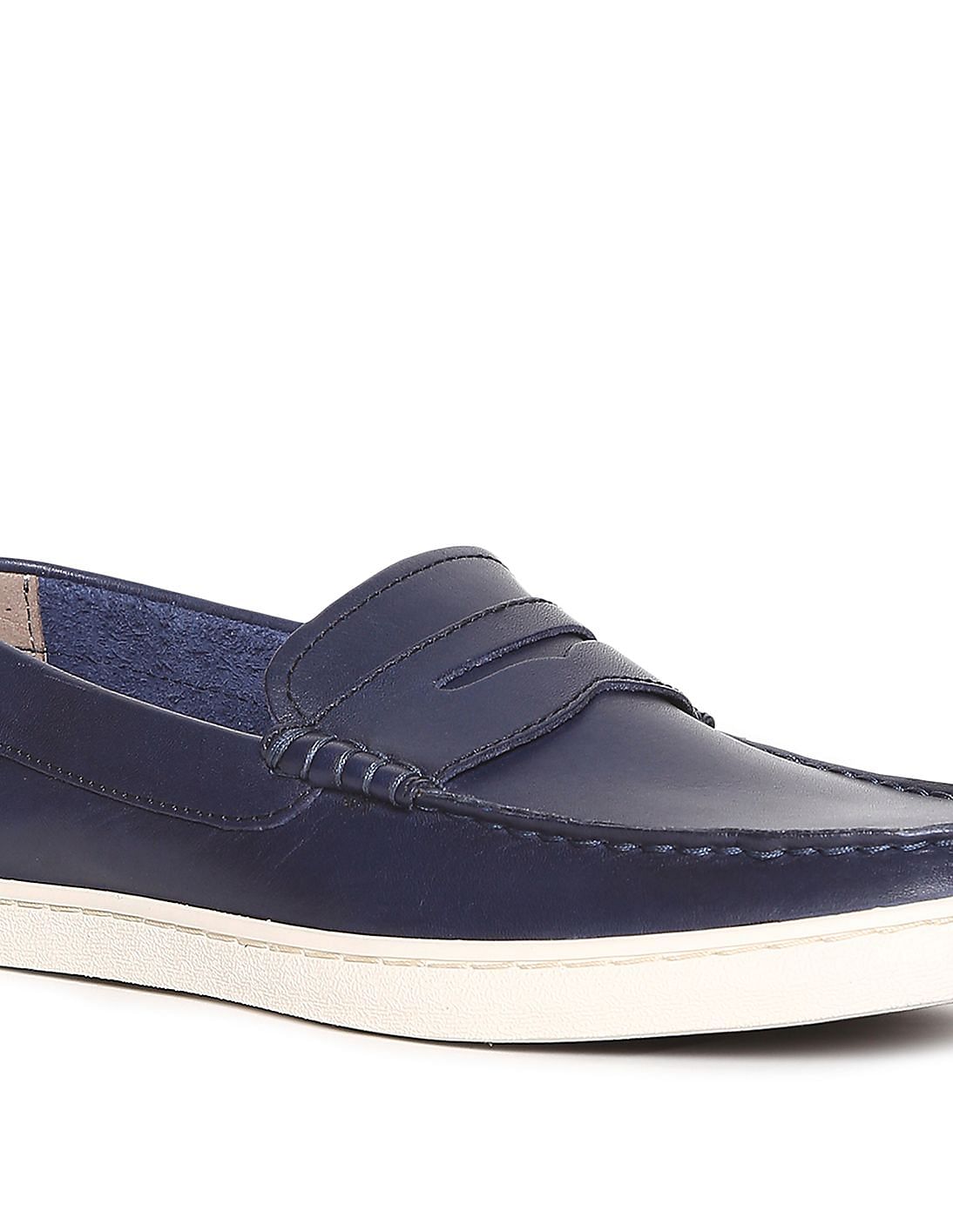 Buy Cole Haan Blue Pinch Weekender Loafers - NNNOW.com