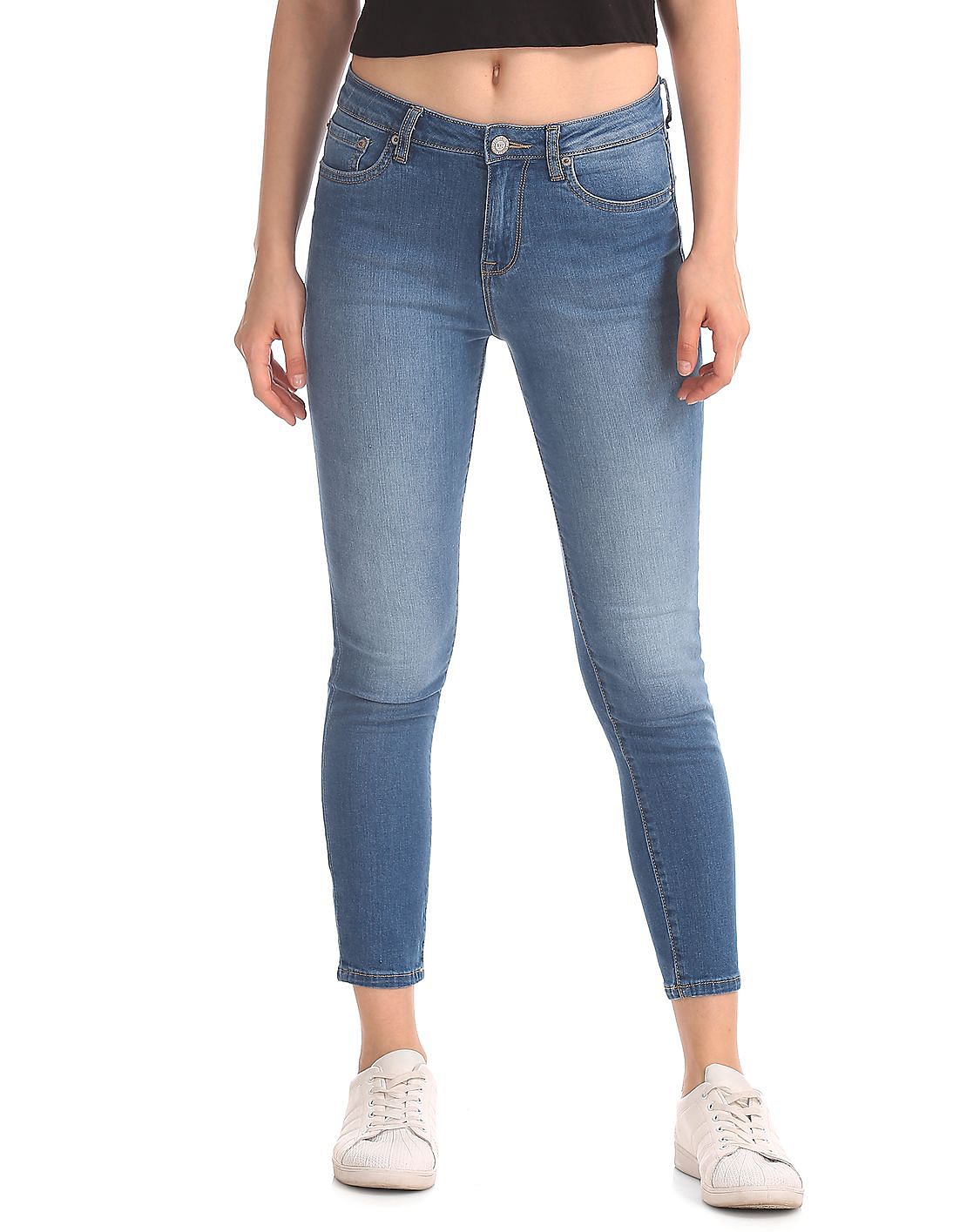 Buy Aeropostale Jegging Fit Mid Rise Jeans - NNNOW.com
