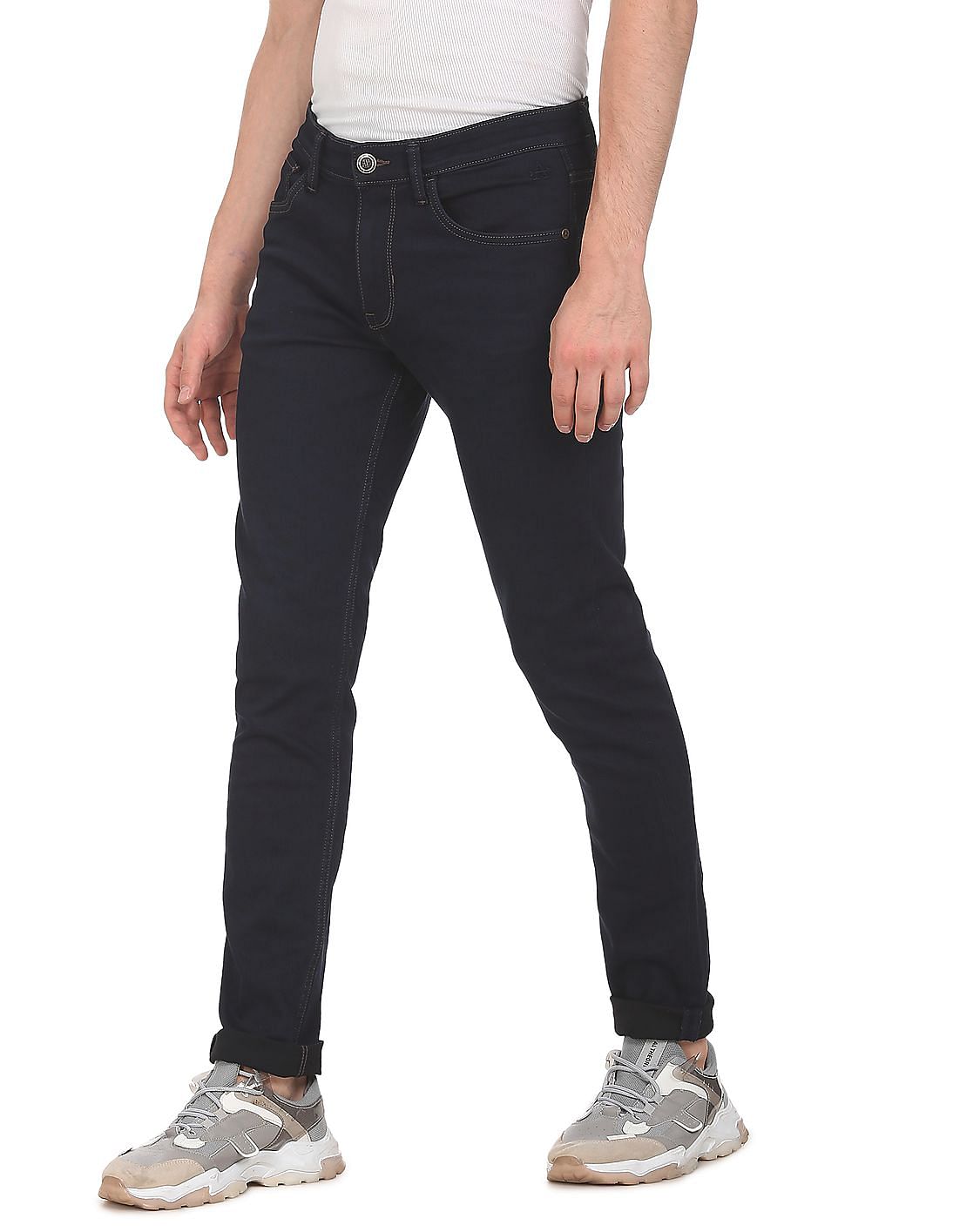 Buy Arrow Blue Jeans Company Jameson Slim Fit Mid Rise Jeans - NNNOW.com