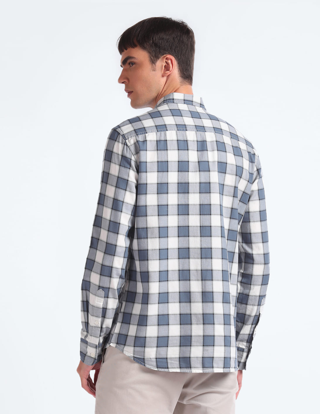 Buy Flying Machine Buffalo Check Slim Fit Shirt - NNNOW.com