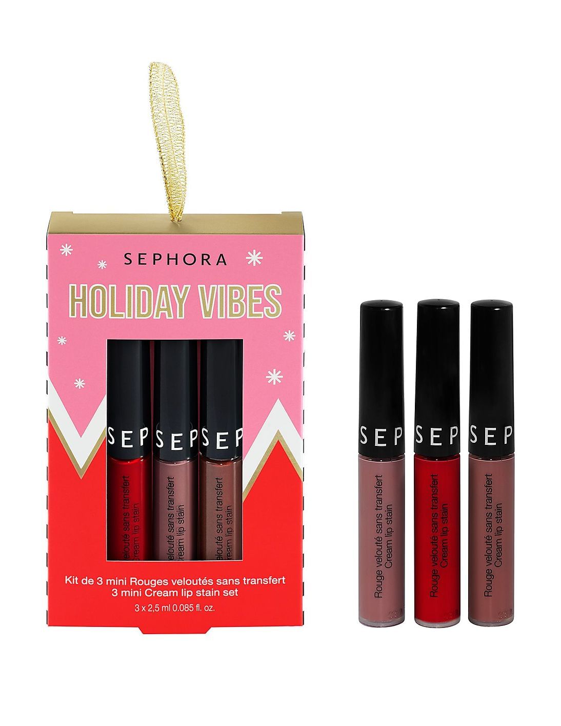 Buy Sephora Collection Holiday Vibes Mini Cream Lip Stain Set Limited
