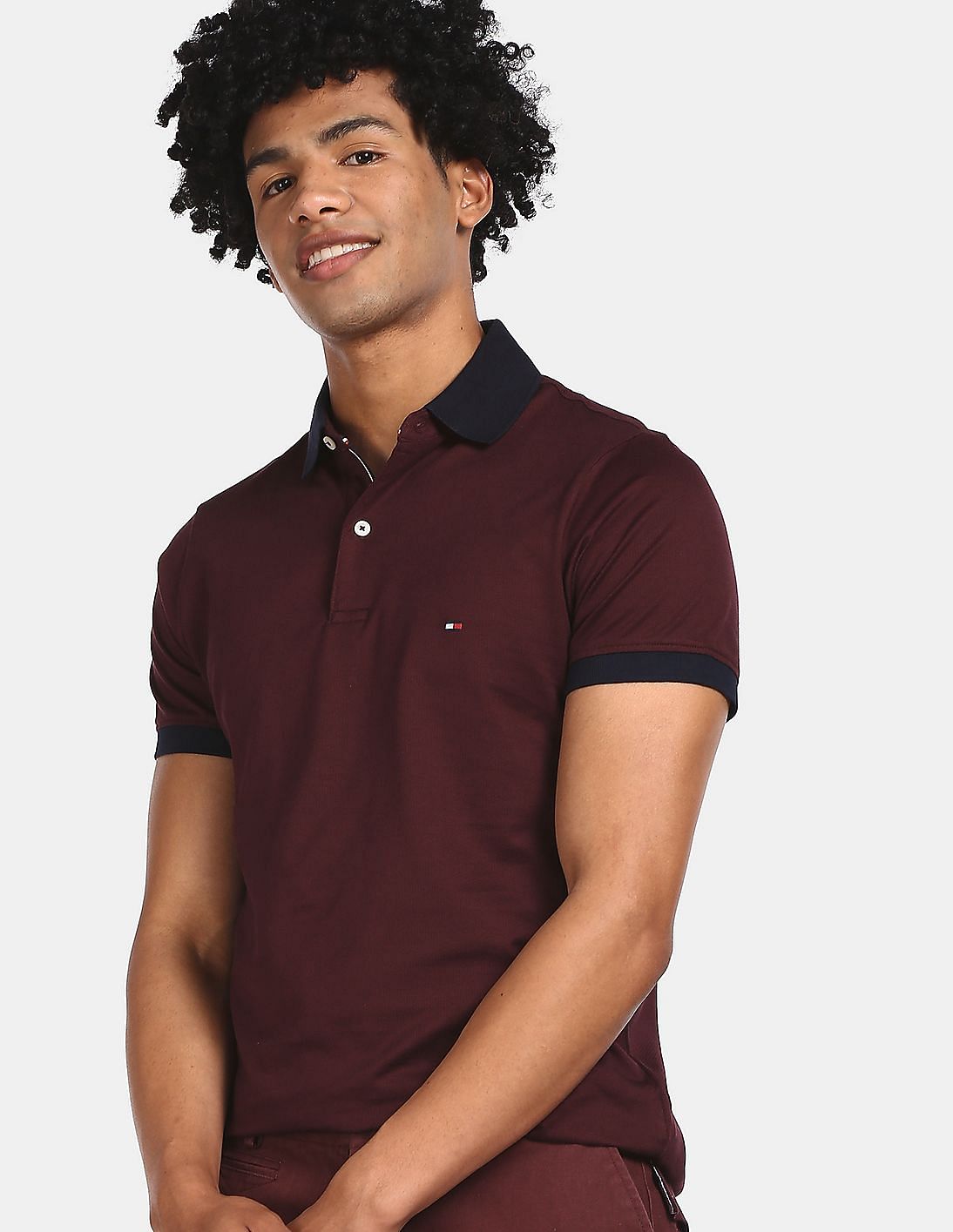 polo slim fit tommy hilfiger