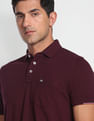 Arrow Sports Compact Cotton Solid Polo Shirt