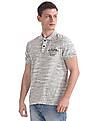 U.S. Polo Assn. Denim Co. Muscle Fit Heathered Polo Shirt