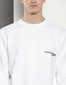 Calvin Klein Spray Logo Crew Neck Sweatshirt
