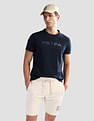 USPA Active Brand Print Cotton Blend T-Shirt