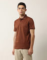Arrow Solid Pure Cotton Polo Shirt