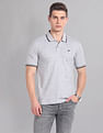 AD by Arvind Cotton Slim Real Deal Polo Shirt