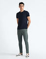 Flying Machine Slash Slim Tapered Fit Solid Chinos