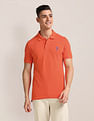 U.S. Polo Assn. Solid Slim Fit Polo Shirt