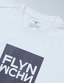 Flying Machine Brand Printed Relaxed Fit T-Shirt