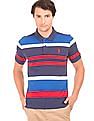 U.S. Polo Assn. Striped Slim Fit Polo Shirt