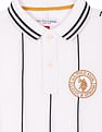 U.S. Polo Assn. Kids Vertical Stripe Cotton Polo Shirt