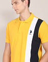 U.S. Polo Assn. Colour Block Cotton Polo Shirt