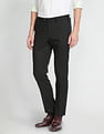 Arrow Micro Check Dobby Formal Trousers