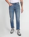 Flying Machine Slim Straight Fit Stone Wash Luxe Jeans